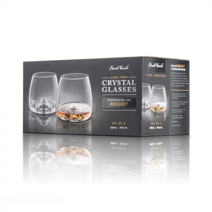 Set 2 pahare cristal Final Touch DuraShield™ [5]