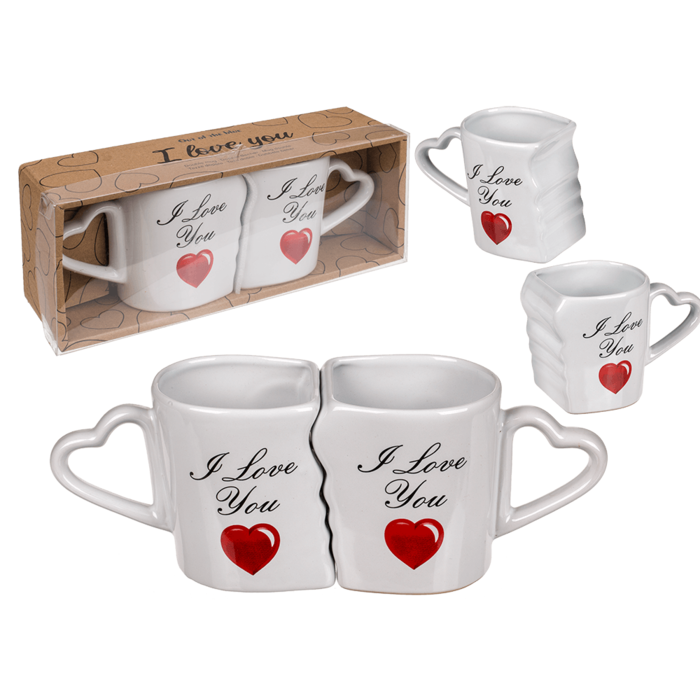 Set 2 cani pereche - I Love You [4]