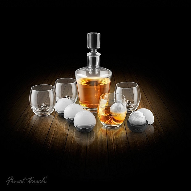 Set decantor Whisky On the Rocks [6]
