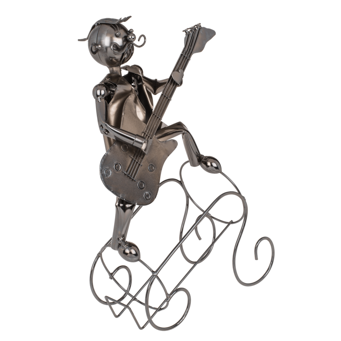 Suport sticle de vin - Chitaristul talentat [4]