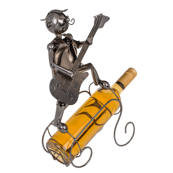 Suport sticle de vin - Chitaristul talentat [3]
