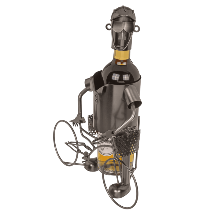 Suport Sticle Vin - Biciclistul fericit [2]