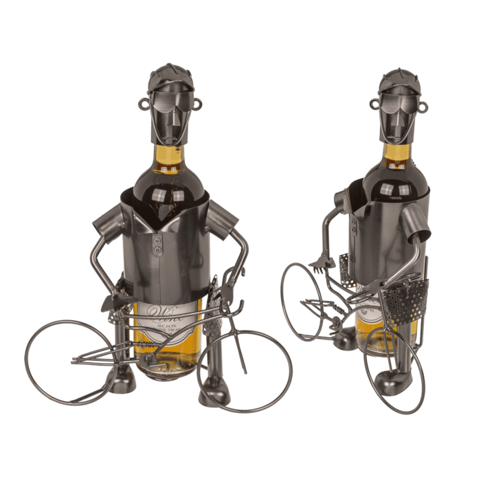 Suport Sticle Vin - Biciclistul fericit [3]