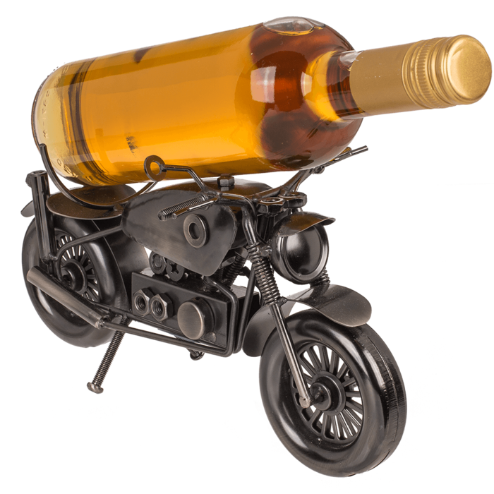 Suport sticle vin Moto Retro [4]