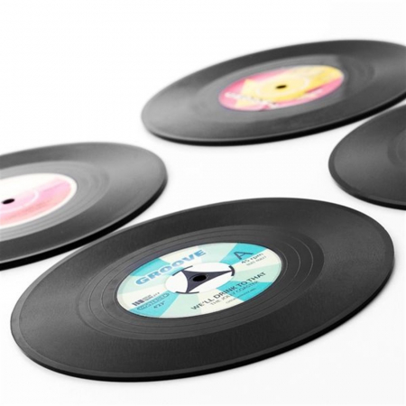 Coasters Vinyl Retro [2]