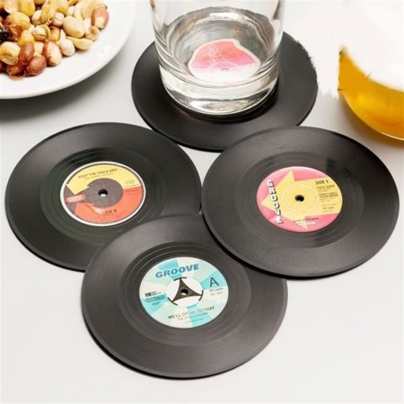 Coasters Vinyl Retro [0]