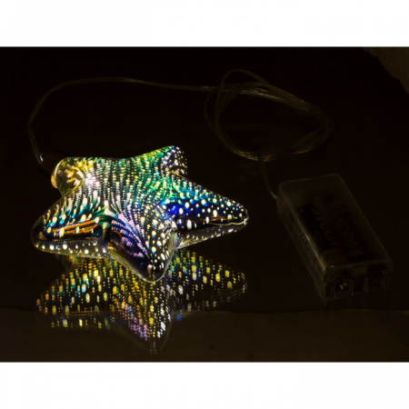 Decoratiune Led - model Stea 3D [1]
