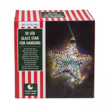 Decoratiune Led - model Stea 3D [4]