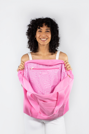 Geanta tote roz [5]