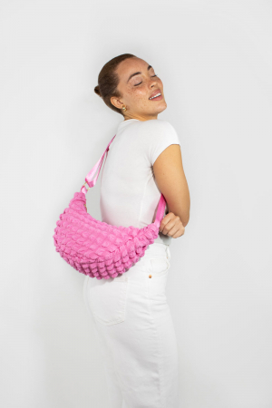 Geanta crossbody roz [4]