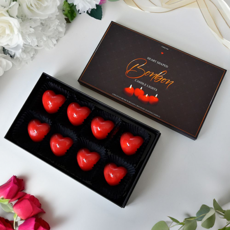 Cadouri pentru iubita - Set lumanari parfumate - praline Belgiene