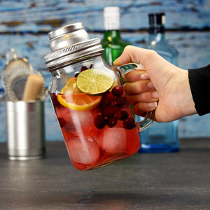 Mason Cocktail Shaker 600ml (4 piese) [4]