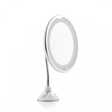 Oglinda cu LED-uri si picior flexibil [5]