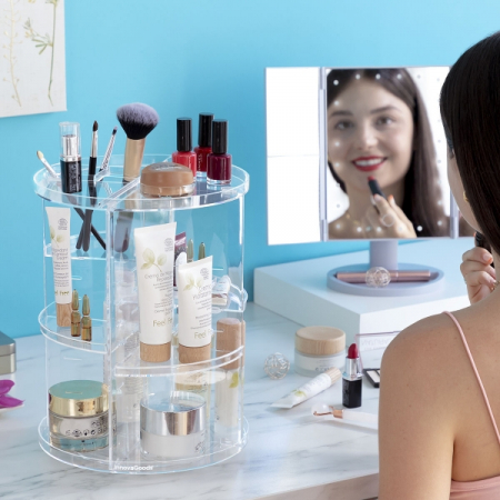 Lichidare de stocuri - Organizator rotativ de cosmetice Rolku