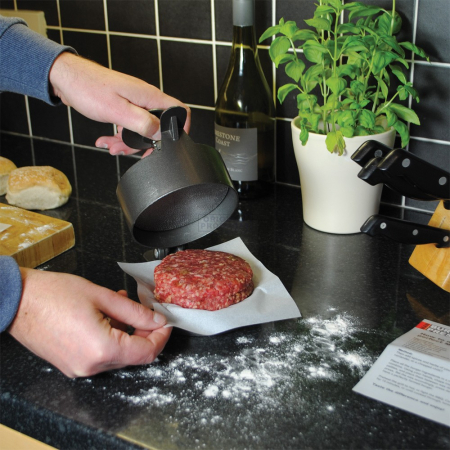 Presa hand made pentru burger [2]