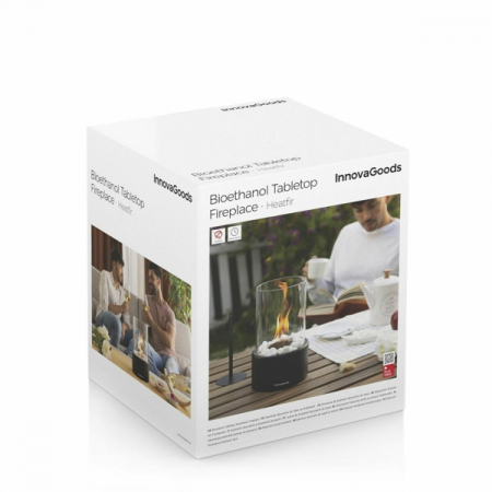 Semineu decorativ de masa cu bioetanol [8]