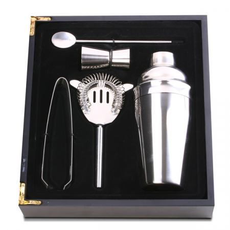 Cocktail Shaker - 5 piese + 100 Retete de cocktail [2]