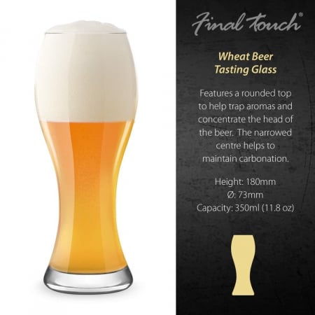 Set pahare degustare bere - 6 piese + paleta servire [3]