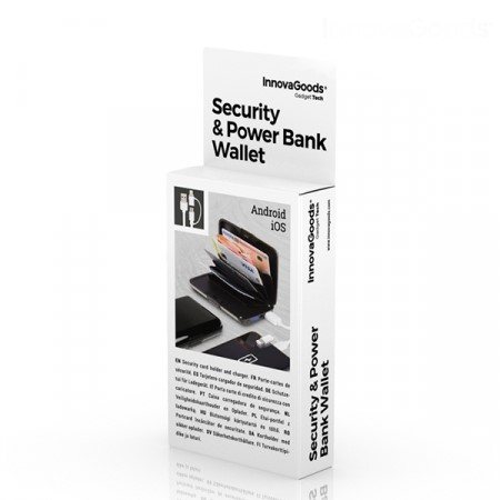 Suport carduri cu protectie RFID/NFC si power bank [4]