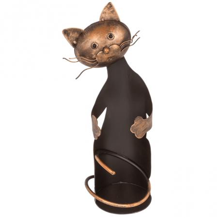 Suport sticle de vin Pisica Curioasa [2]