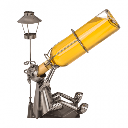 Noutati - Suport sticle vin Betivul Fericit model 2