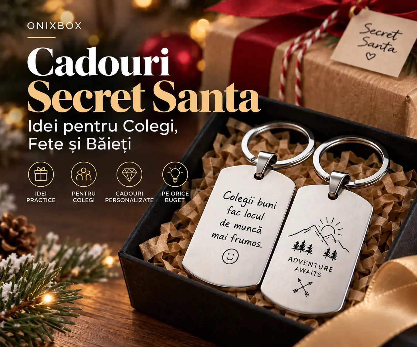 Cadouri Secret Santa: Idei pentru Colegi, Fete și Băieți