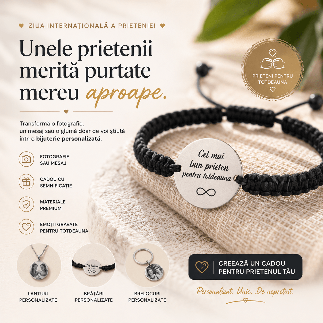 Ziua Prieteniei: când se sărbătorește, mesaje și idei de cadouri pentru prieteni