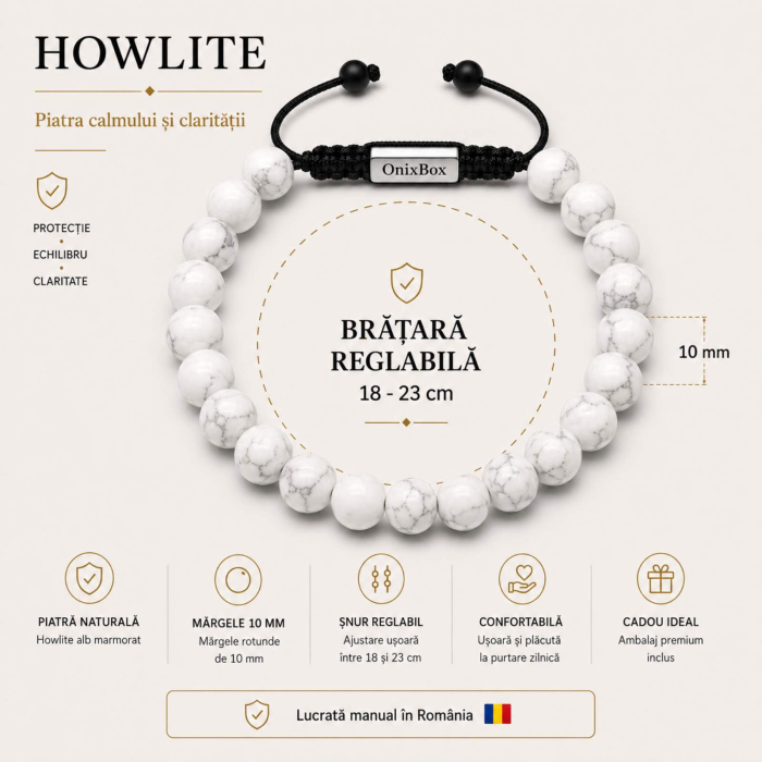 Brățară Howlit pentru Bărbați – Calm, Claritate și Echilibru [4]