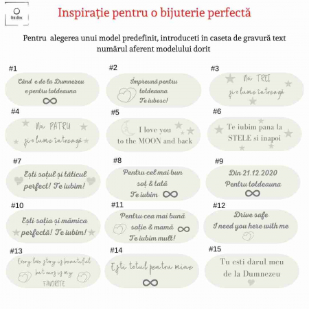 Bratara barbati Argint, piele si placuta, personalizata gravura text [3]