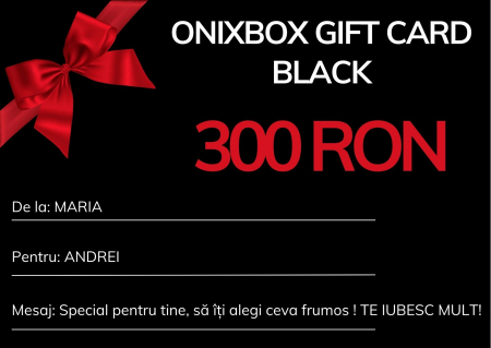 CADOURI - Card Cadou OnixBox BLACK 300 RON