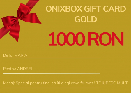 CADOURI - Card Cadou OnixBox GOLD 1000 RON