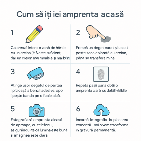 Lănțișor Personalizat cu Amprentă, Inox Premium, Gravură Laser cu Garanție pe Viață [5]