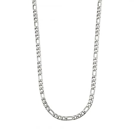 LANTISOARE - Lant argint barbati Figaro, lungime 60 cm