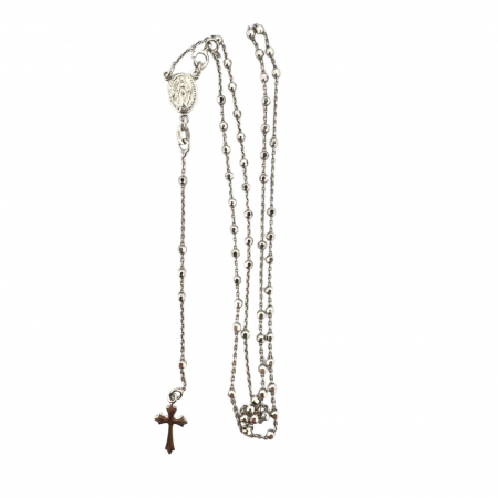 Rozariu din Argint 925, Unisex – Lungime 60 cm, Bijuterie Spirituală și Elegantă [9]