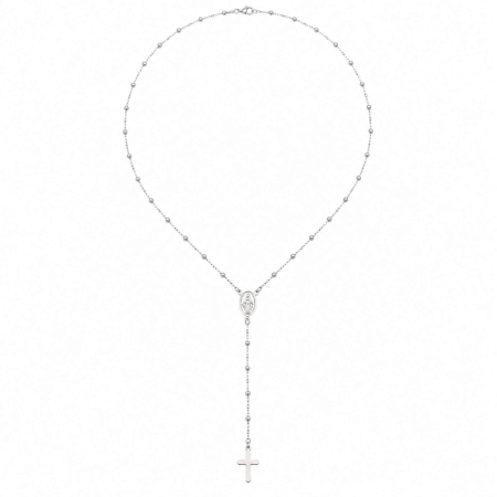 Rozarii - Rozariu din Argint 925, Unisex – Lungime 60 cm, Bijuterie Spirituală și Elegantă