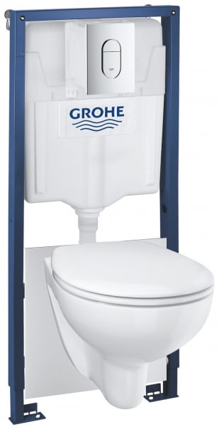 ALL IN ONE Incastrat - Grohe 4 in 1 - Rezervor Grohe, Clapeta, Vas WC si Capac WC softclose [1]