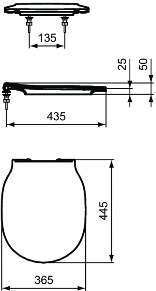 Capac WC Ideal Standard Connect Air - Slim - Softclose [3]