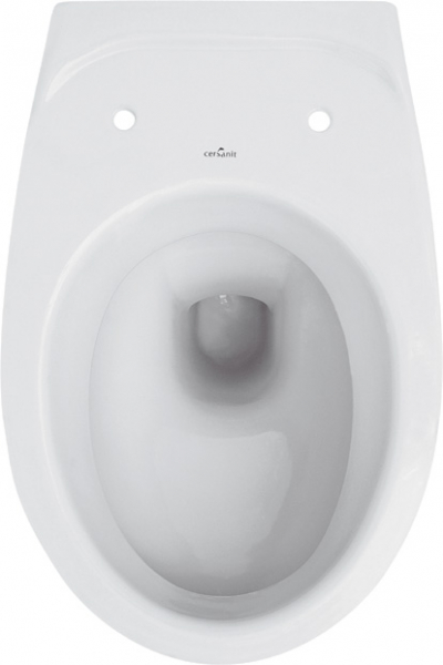Pachet Complet Sistem WC Suspendat Cersanit Delphi - Gata de Montaj - Cadru fixare + Rezervor Ingropat, Clapeta Alba, Vas WC si Capac WC [2]