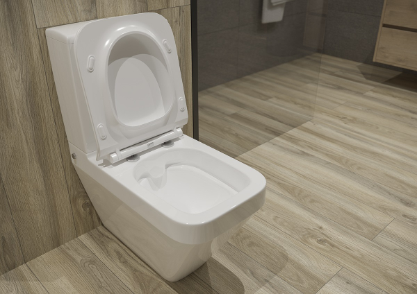 Pachet Complet Toaleta Cersanit Crea Rectangular - Vas WC, Rezervor, Armatura, Capac Slim & Soft, Set de Fixare [3]