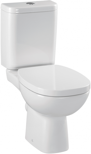 Pachet Complet Toaleta Cersanit Facile - Vas WC, Rezervor, Armatura, Capac, Set de Fixare [1]