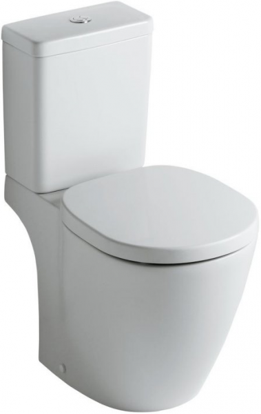 Pachet Complet Toaleta Ideal Standard Connect Cube - Vas WC, Rezervor, Armatura, Capac Softclose, Set de Fixare [1]