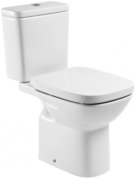 Pachet Complet Toaleta Roca Debba - Vas WC, Rezervor, Armatura, Capac Softclose, Set de Fixare [1]