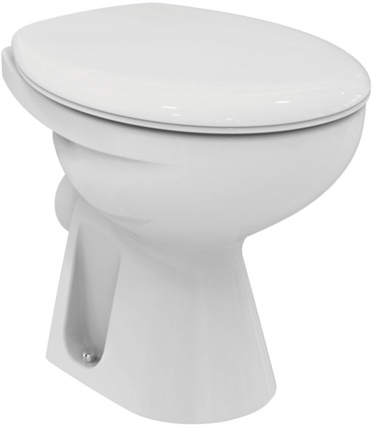 Vas WC pe pardoseala Ideal Standard Eurovit - Pentru rezervor la semi-inaltime - Scurgere laterala [3]