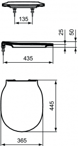 Capac WC Ideal Standard Connect Air - Slim - Softclose [2]
