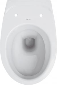 Pachet Complet Sistem WC Suspendat Cersanit Delphi - Gata de Montaj - Cadru fixare + Rezervor Ingropat, Clapeta Alba, Vas WC si Capac WC [1]