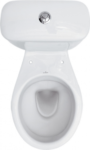 Pachet Complet Toaleta Cersanit President - Vas WC, Rezervor, Armatura, Capac, Set de Fixare - Model 2 [1]