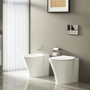 Vas WC pe pardoseala Ideal Standard Connect Air Aquablade - Back-to-Wall - Pentru rezervor incastrat [3]