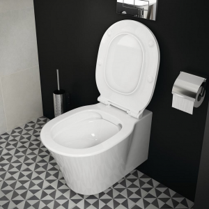Vas WC Suspendat Ideal Standard Connect Air Rimless- Fixare ascunsa [4]