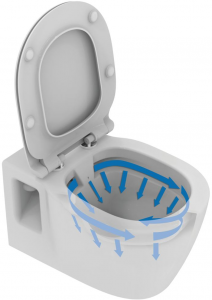 Vas WC Suspendat Ideal Standard Connect Rimless [0]