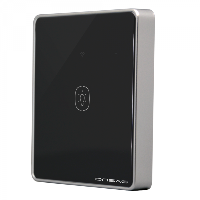 Intrerupator Smart ZigBee Onsag Luxury ZS1 Pro Black fara cablu CR2032 [3]